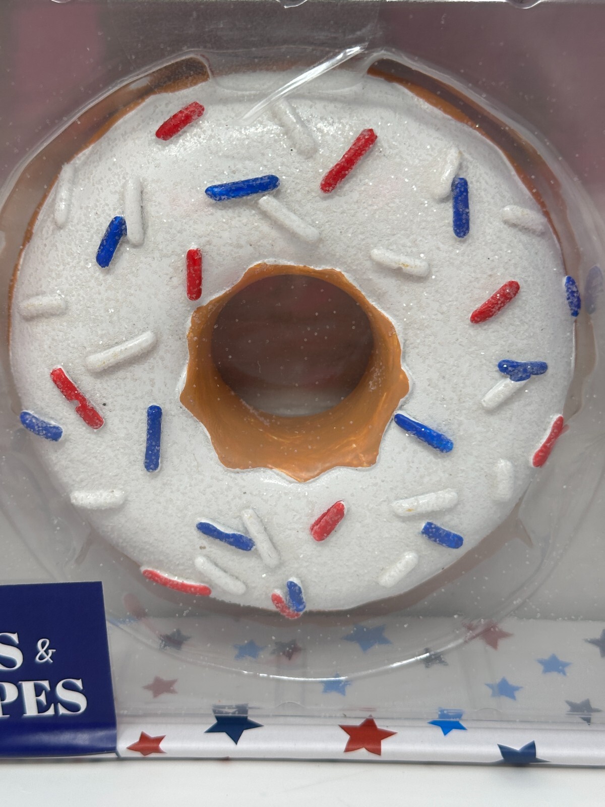 4th of July, USA, Patriotic Faux Donuts, Pies, or Cupcakes, Sold Indi. NEW