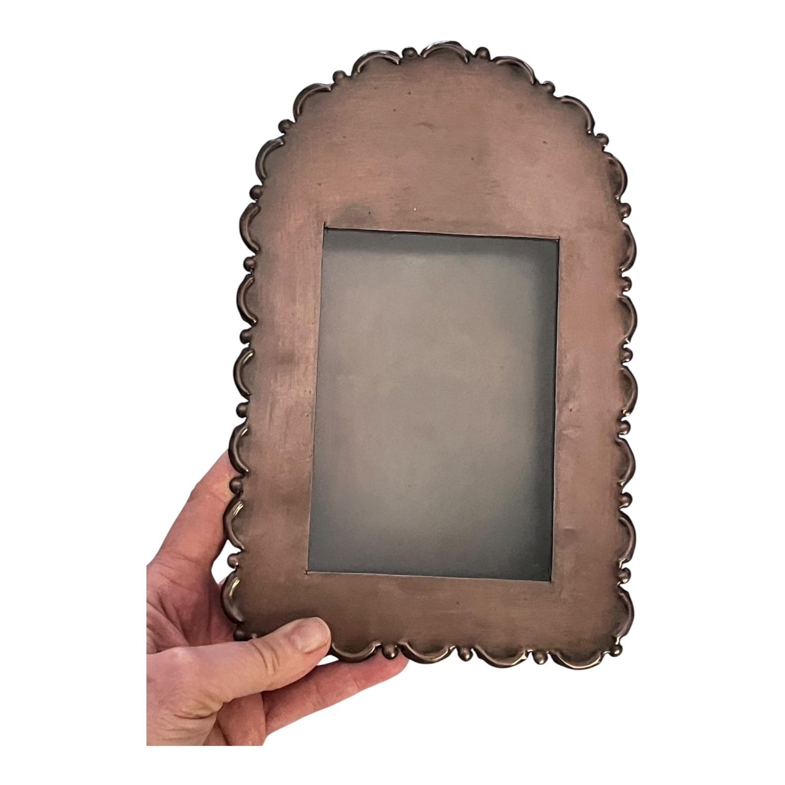 Mexican Tin NICHO, Shadowbox Frame, LG 9"
