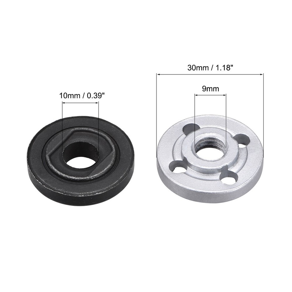 Flange Nut Fitting Part Inner Outer Lock Nuts for 6-100
