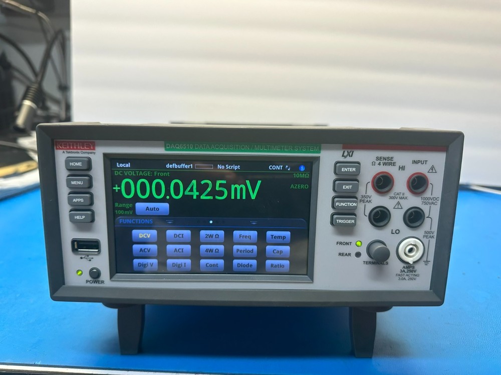 Keithley DAQ6510 Data Acquisition Mainframe, Multimeter, 2 Module