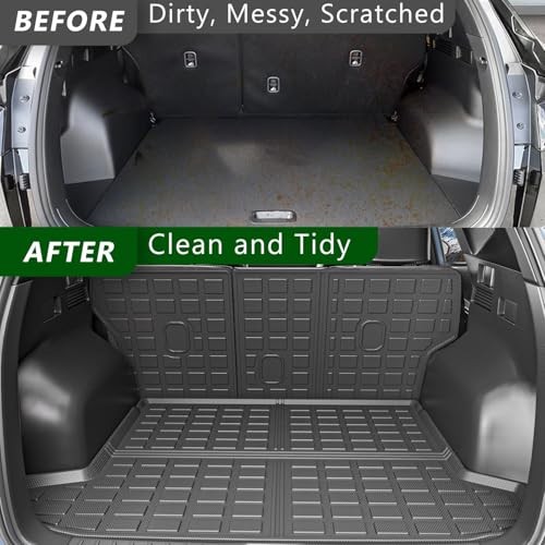 Cargo Mat Backrest Mat Compatible with 2022 Upgraded Trunk Mat+Backrest Mat