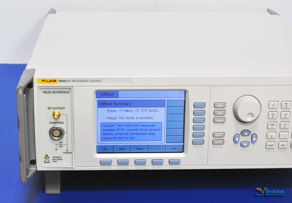 Fluke 9640A RF Reference Source 4 GHz RF Calibrator