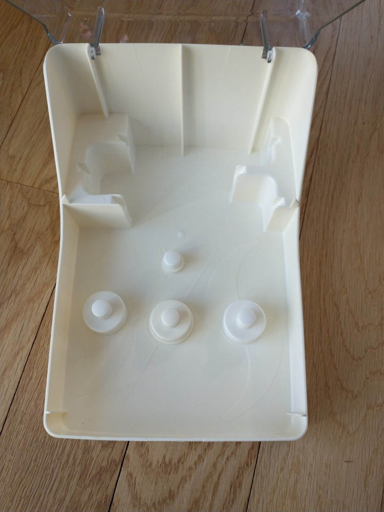 KitchenAid Food Processor KFP600 Attachments Off White Storage Case w/ Lid Part