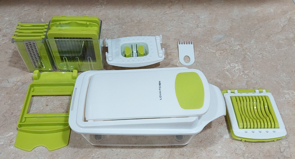 13 PCS set LOVKITCHEN Multifunctional Vegetable Chopper Cutter Slicer Dicer