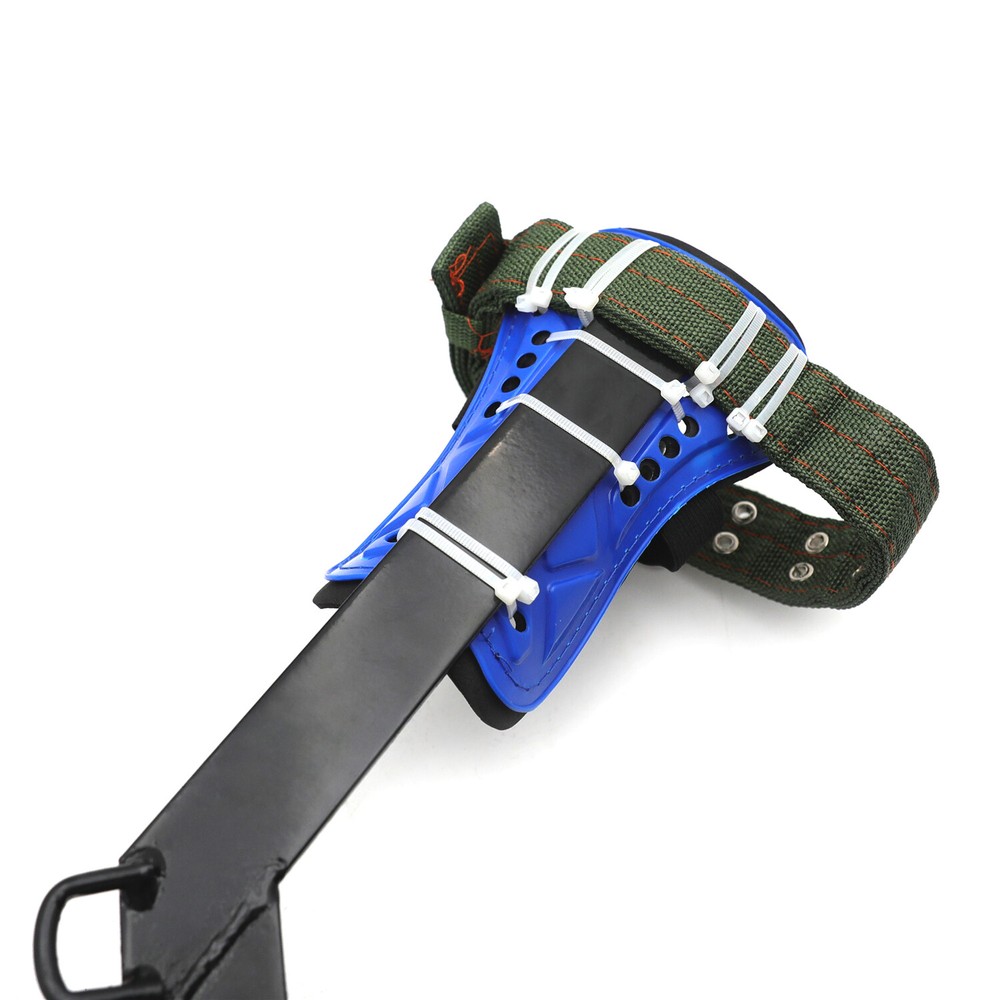Tree/Pole Climbing Spike Set Safety Belt Strap Rope Adjustable Stainless Steel