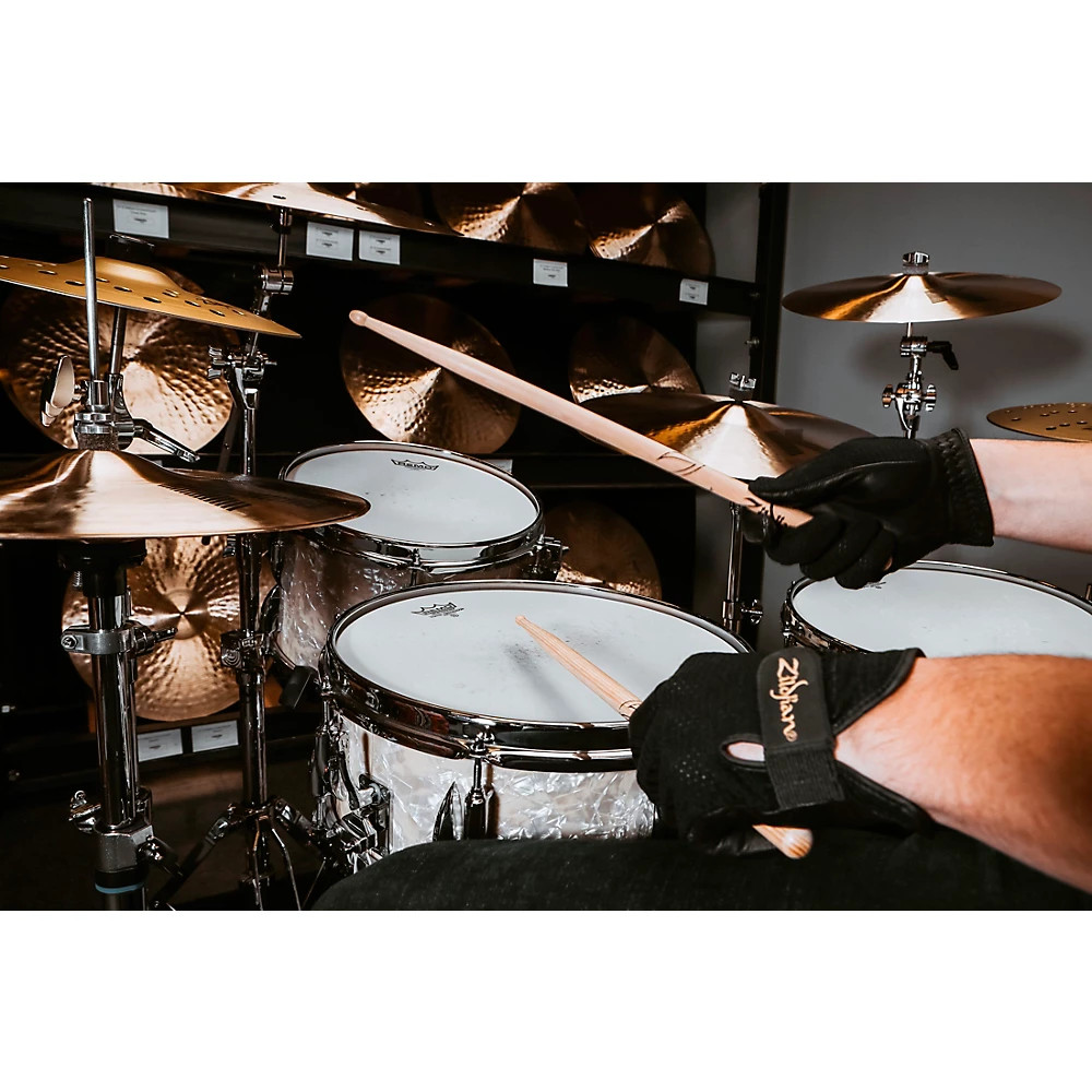 Zildjian Touchscreen Drummers Gloves Medium Black