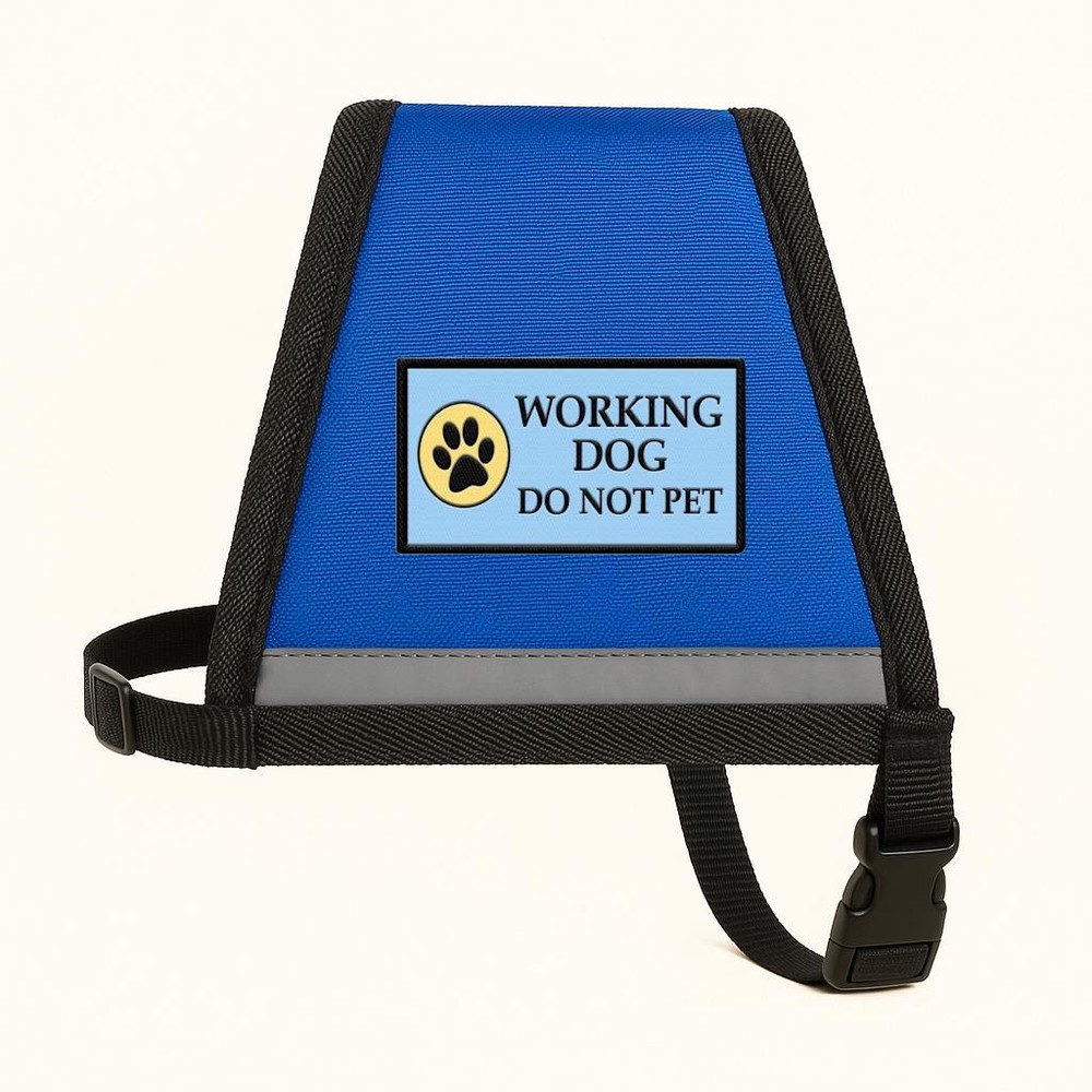 Working Dog Do Not Pet Sew-On Embroidered Patch