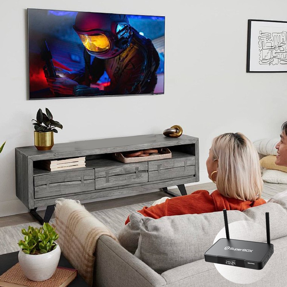 SuperBox S6 Pro TV BOX Speech Control Speech Control Same-Day Shipment Text Me