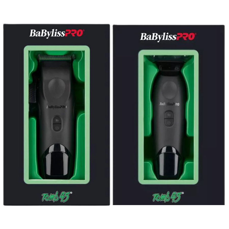 Babyliss Pro x Tomb45 Wireless Charging Clipper & Trimmer Combo | FXT45C +FXT45T