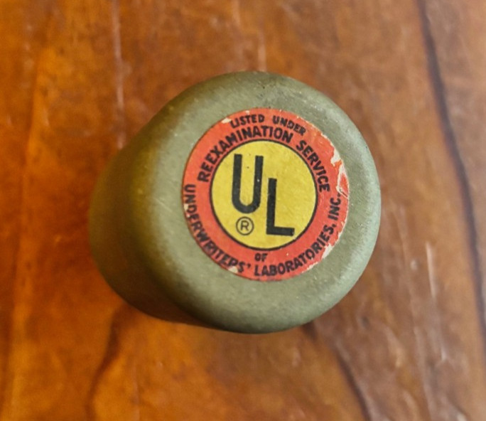 Single (1) Dukane 3A55 Tube Amplifier Microphone Transformer pulled working