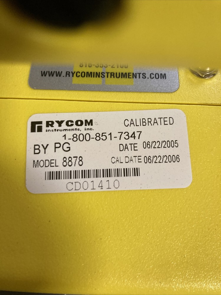 Rycom 8878 Transmitter