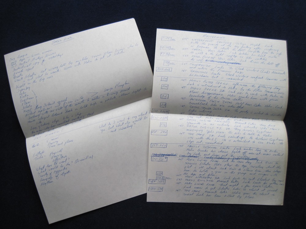 ORIGINAL WILLIAM PETER BLATTY Script MASTERMIND, Actor BRADFORD DILLMAN'S Copy