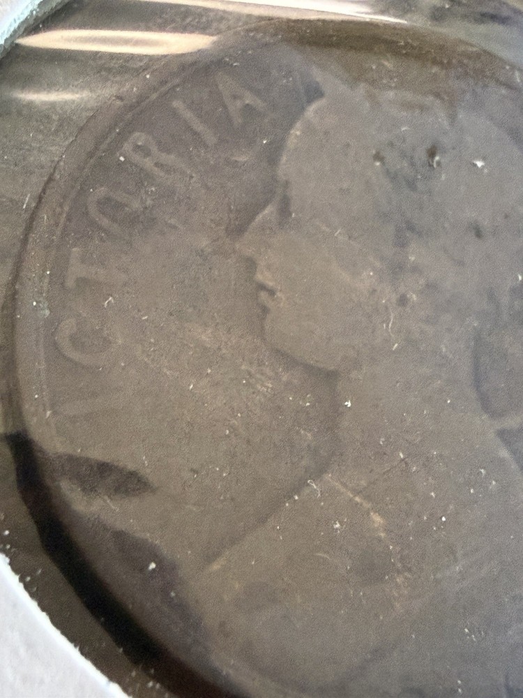 1876 H Newfoundland One Cent