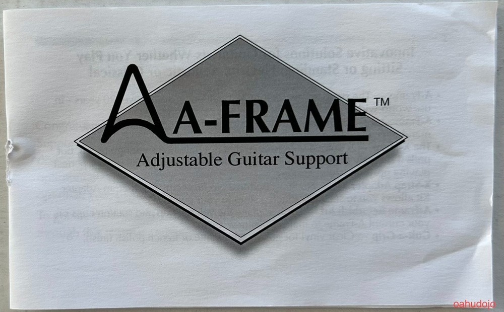 SageWorks 94390AX A-FRAME ADJUSTABLE GUITAR SUPPORT