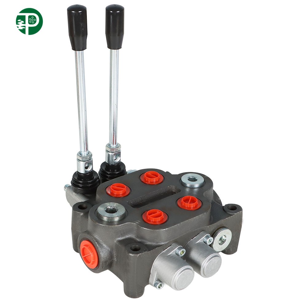 2 Spool 25GPM Hydraulic Directional Control Valve BSPP Tractor Loader US