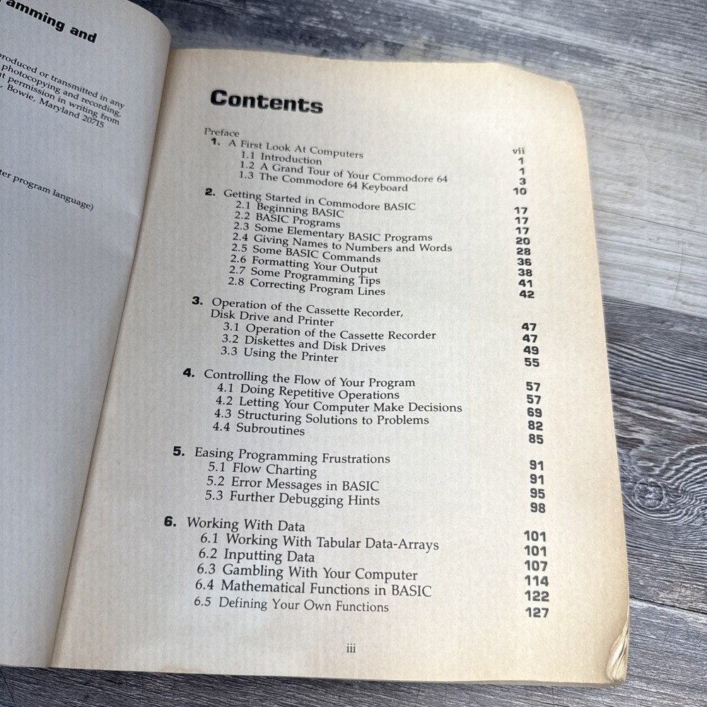 Commodore 64: Basic Programming and Applications by Goldstein Mosher 1984