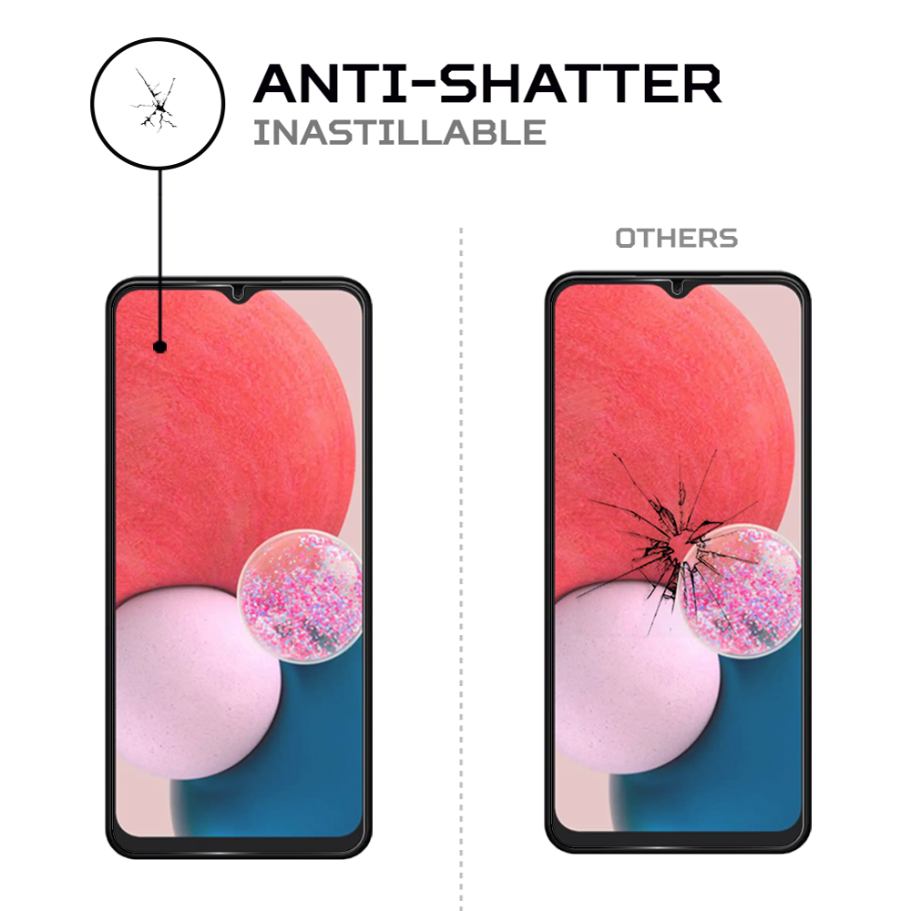 FOR SAMSUNG Galaxy A01 Clear-TEMPERED GLASS SCREEN PROTECTOR ,Case Friendly