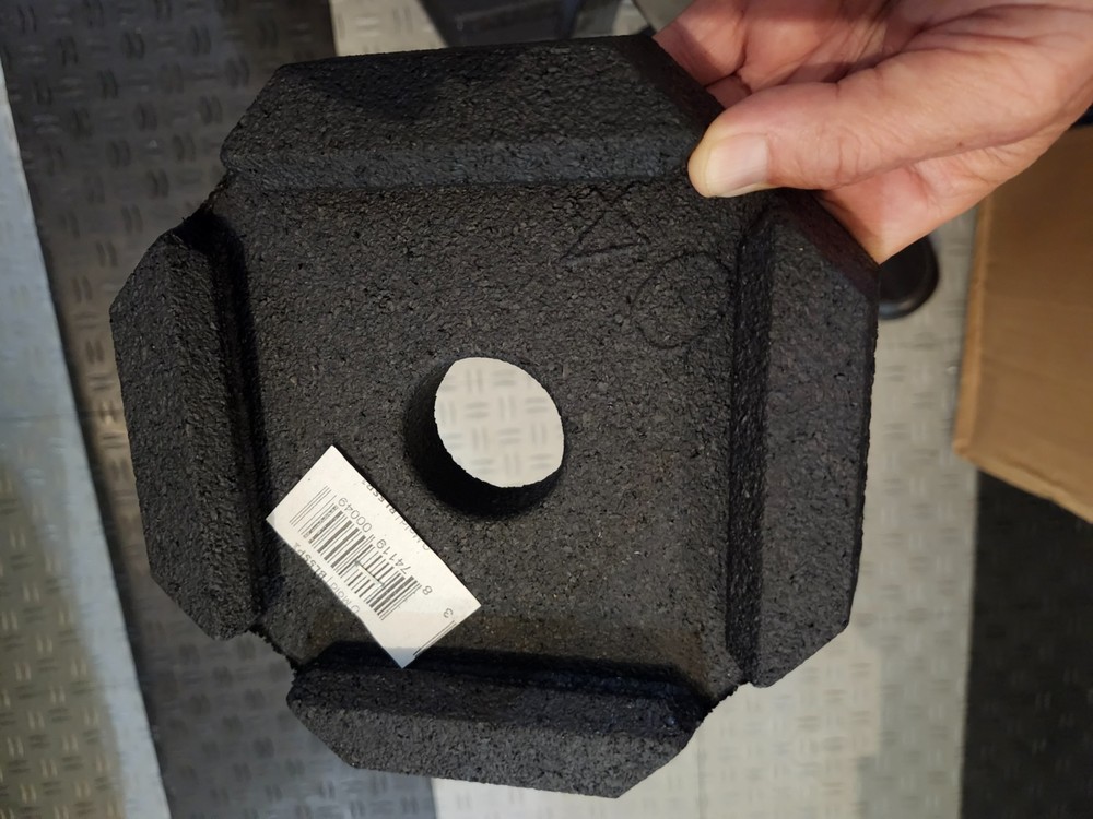 Snappad BL5SP Mini Square Jack Pad Feet - 2 Pack