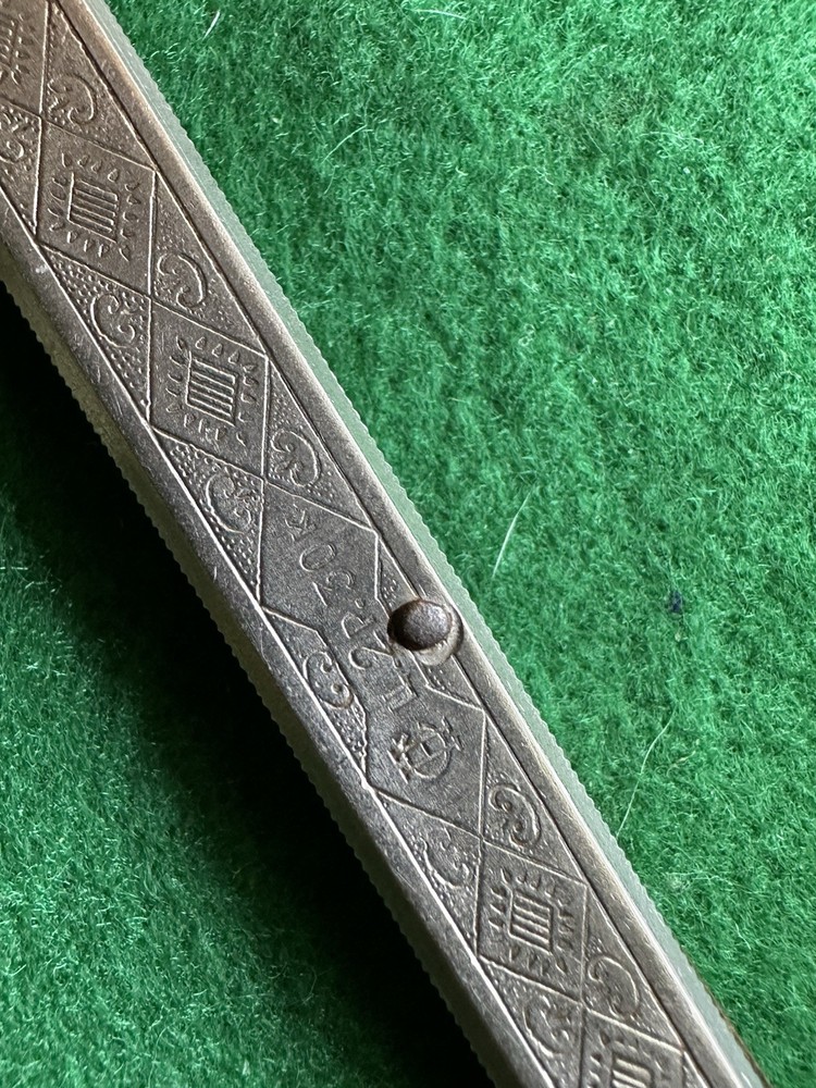 Soviet Cold War Titanium Folding Utility Knife - URSS