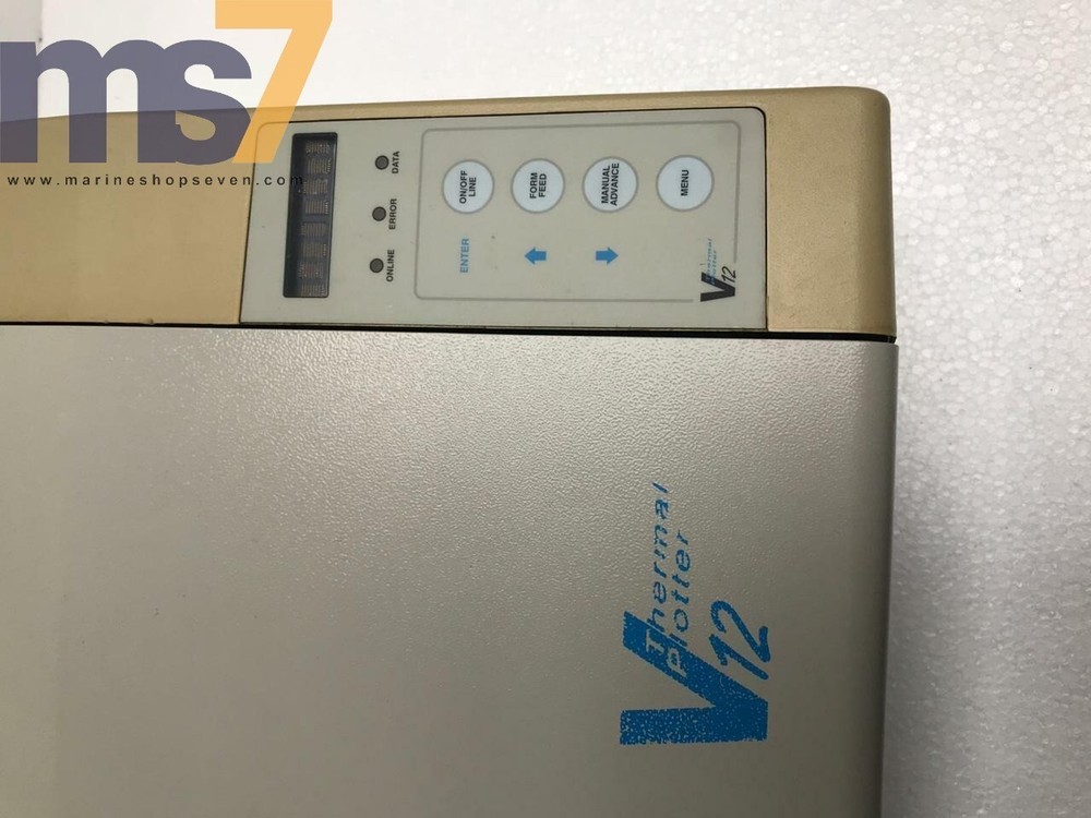 ISYS V12D THERMAL PLOTTER/ PRINTER 12" PLOTTER CARRIAGE WIDTH 100-220V