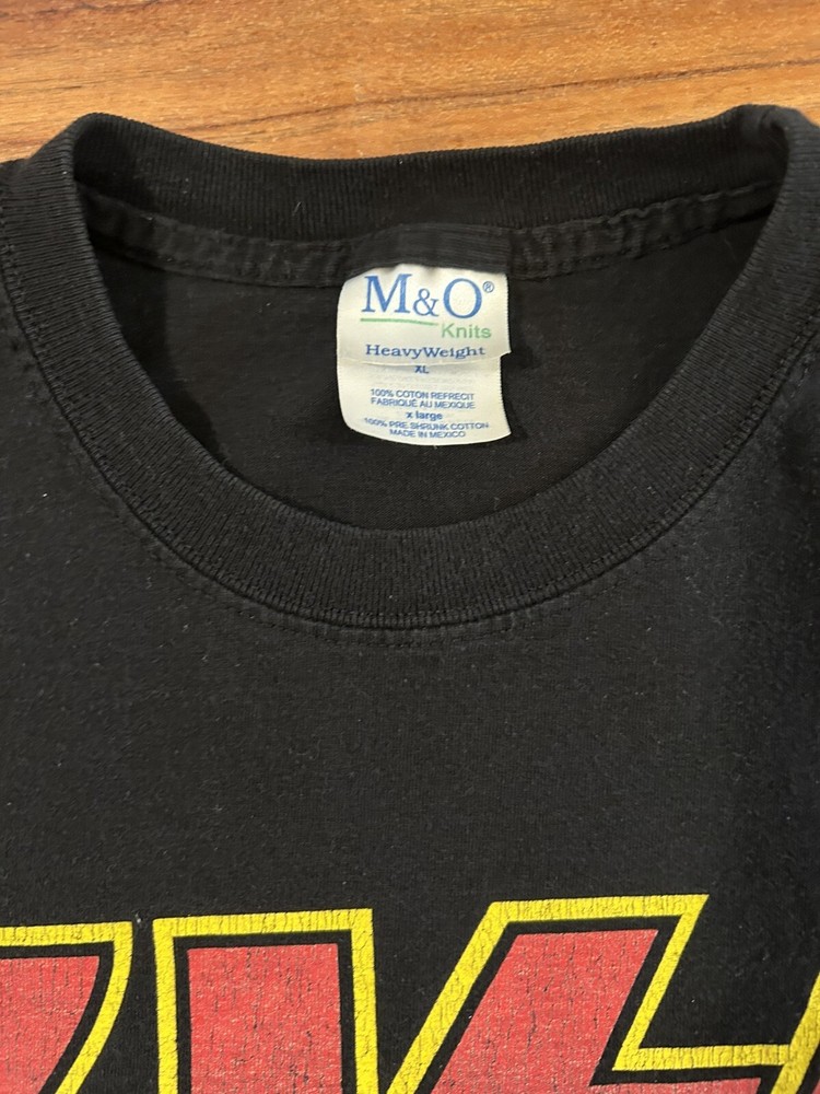 KISS Alive II Concert T-Shirt Released 10-14-77 Black XL