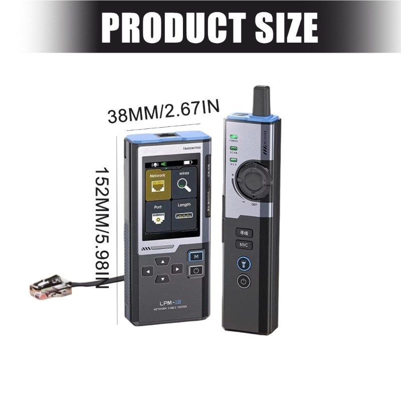 Efficient Multifunction Internet Analyzers Cable Testing Troubleshooting