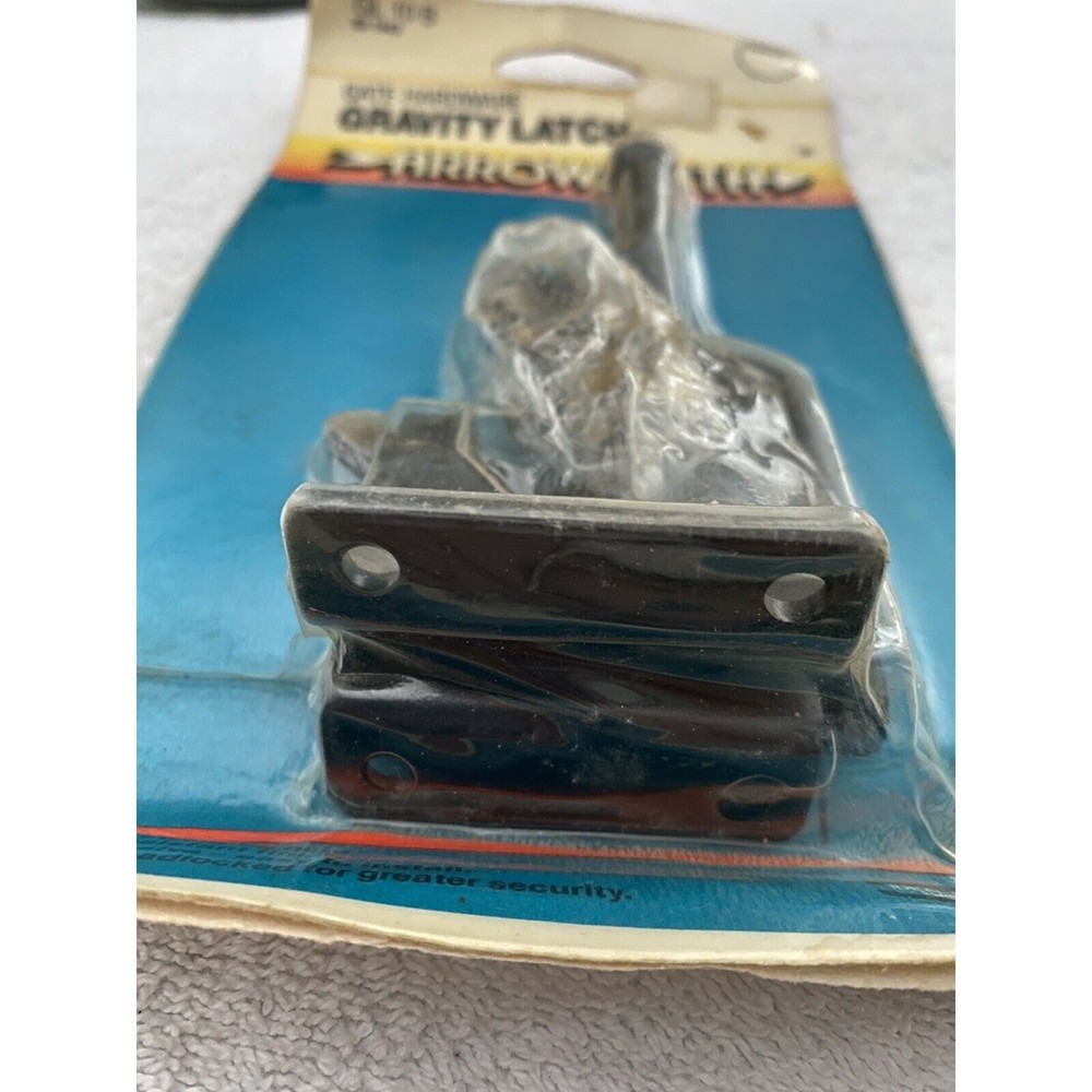 Gravity Latch Gate Hardware Lever New/Sealed Arrowsmith GL 10 B - Self-Locking!