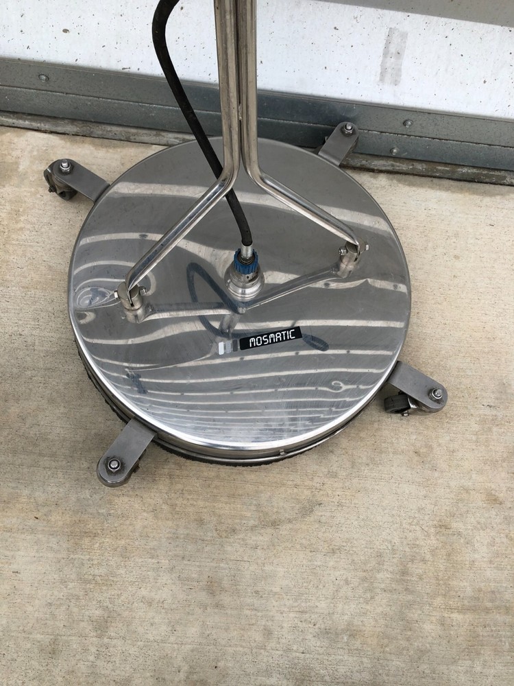 Mosmatic 21" Rotary Surface Cleaner With Handle