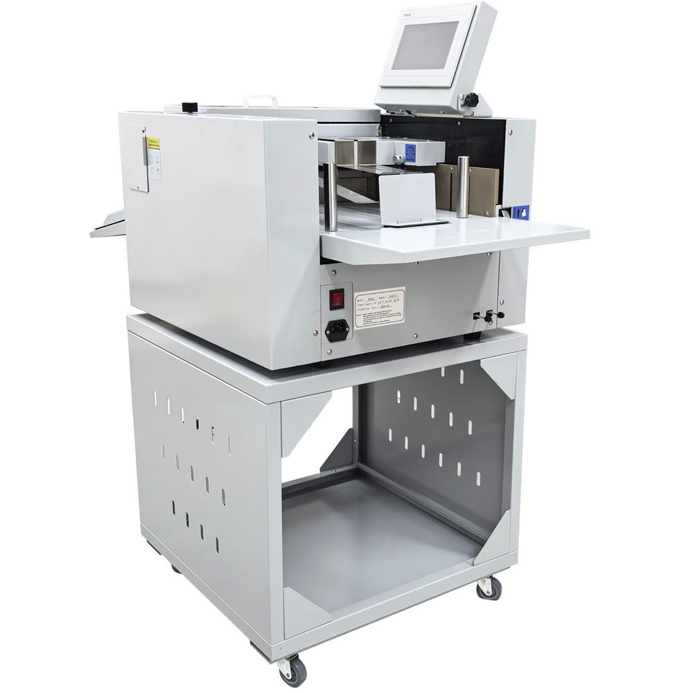 110V Digital 13"Full Automatic Creasing Perforating Machine 2600 Sheets/H Speed