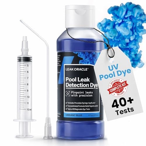 Leak Oracle Pool Detection Dye Kit – Vibrant Blue
