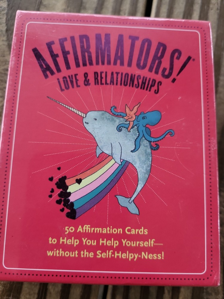 Affirmators! Love & Relationships Deck: 50 Affirmation Cards