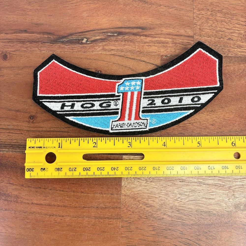 Harley Owners Group HOG 2010 Patch Member Rocker Patch