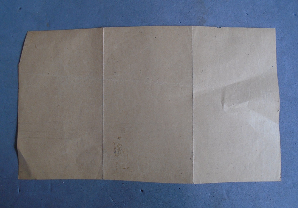 Air Raid Warden's enrollment form