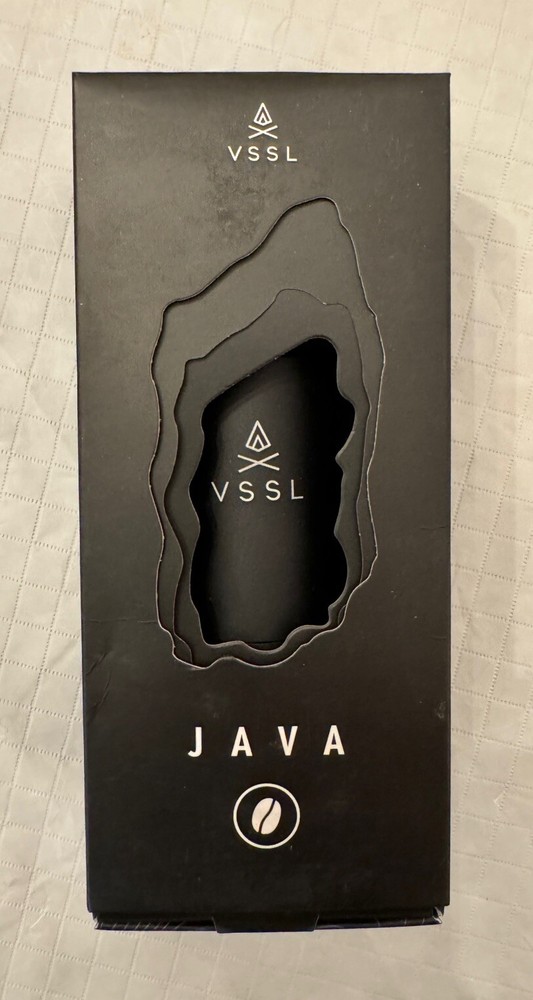 New! VSSL Java Black Portable Manual Coffee Espresso 20g Burr Grinder. Camping