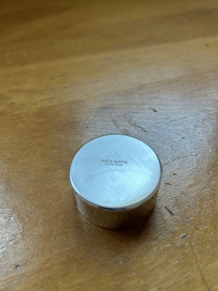 Reed and Barton Silverplate Peter Rabbit Tooth Fairy Box