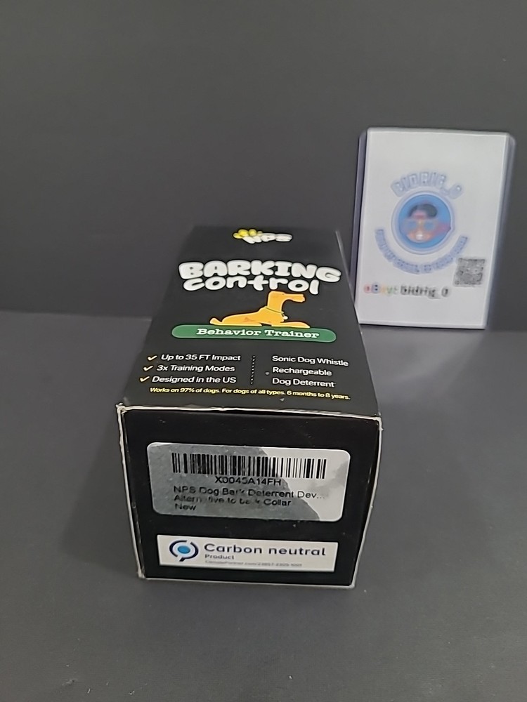 NPS Alpha Dog Behavior Trainer Anti Bark Tool Barking Control Handheld Device