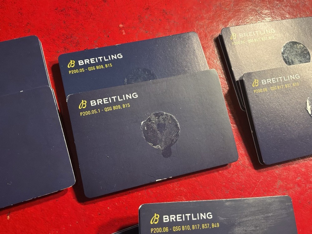 Breitling Quick Start Guide Booklet Manual, For Different Watch Models Available
