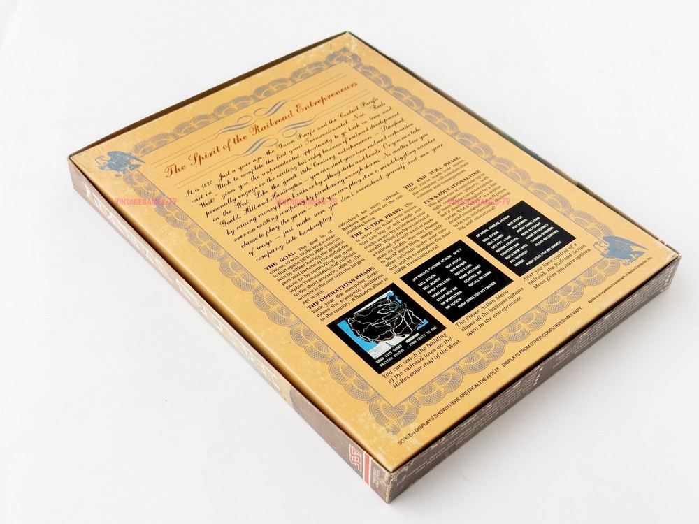 Rails West - SSI - 1984 / Atari 8-bit