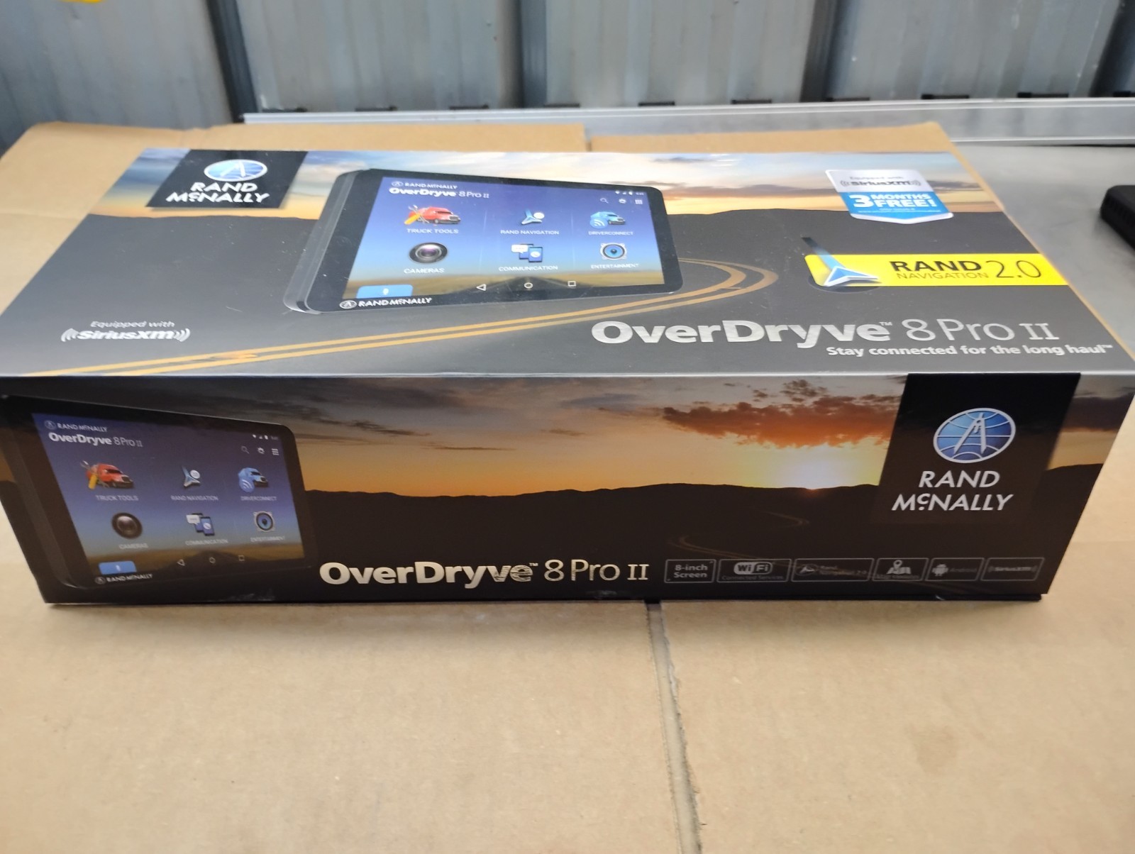 RAND MCNALLY OD8 PRO II OVERDRYVE 8 PRO 2 LM TRUCK GPS
