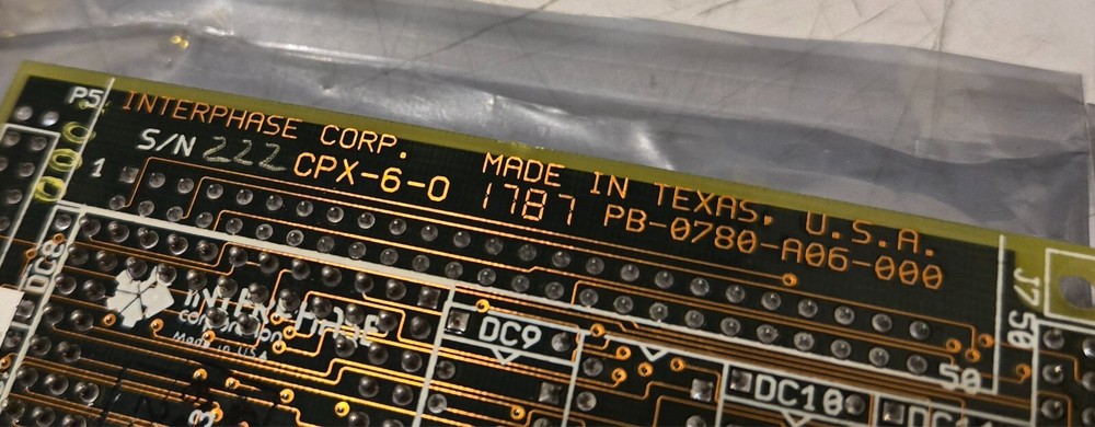 ONE Interphase Corp PC/104 SCSI controller card - RARE! - PC104 embedded