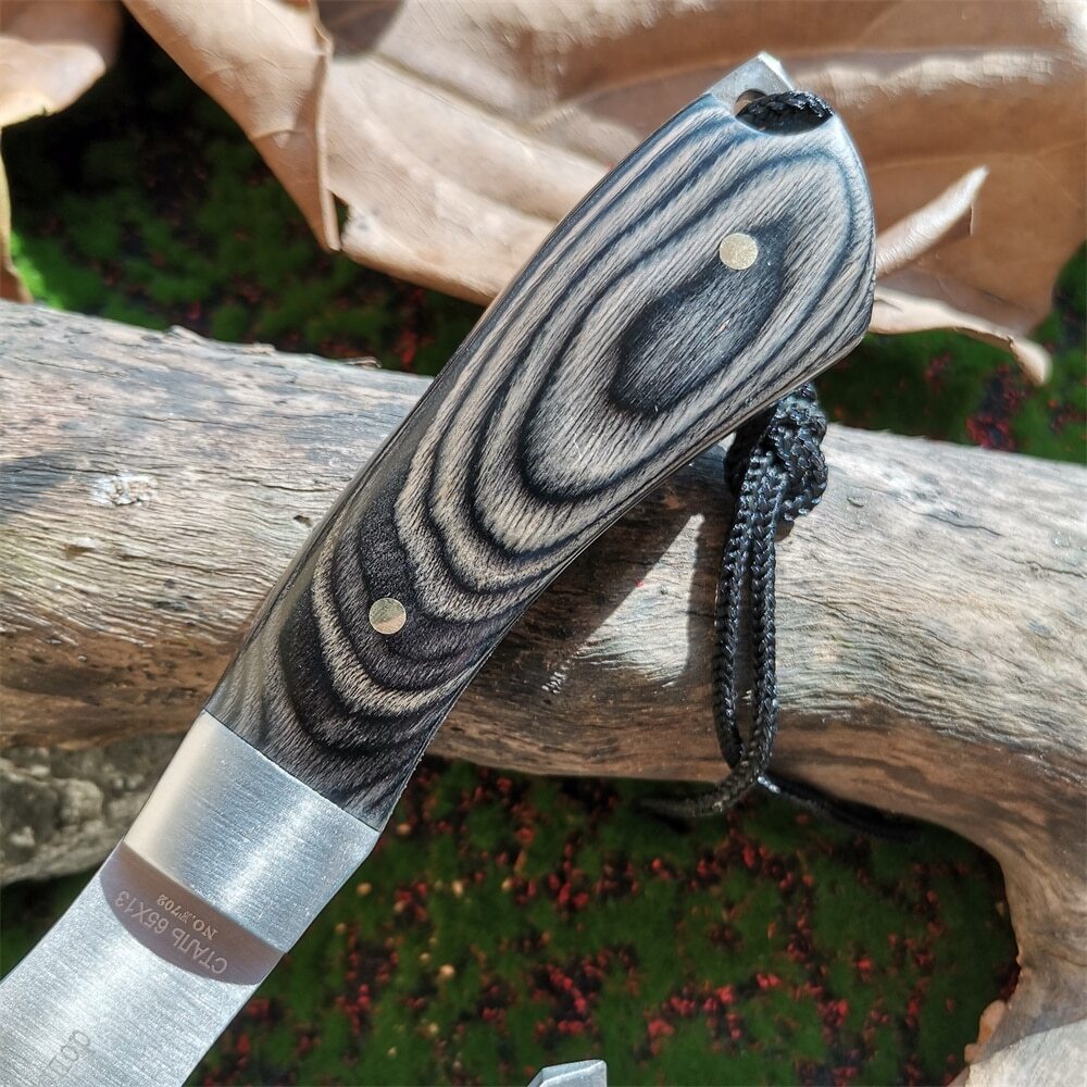 Portable practical axe, high hardness stainless steel sharp blade survival tools