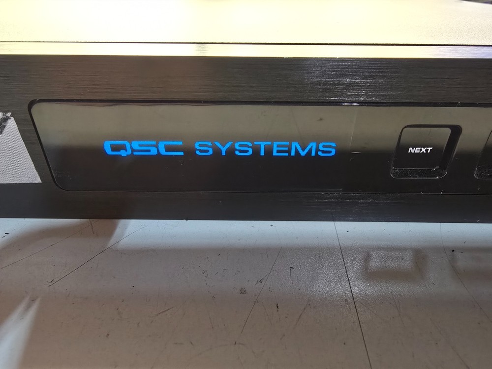 QSC Q-SYS CORE 110F RACK MOUNTABLE DIGITAL SIGNAL PROCESSOR