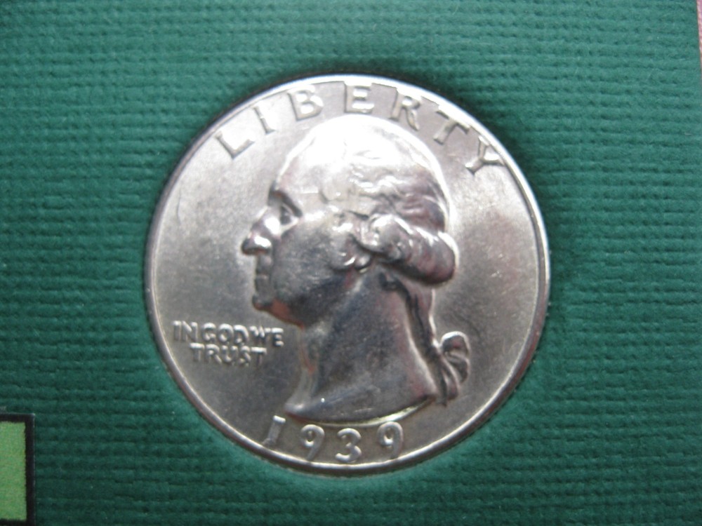 1939 P US Mint Set Gem Brilliant Uncirculated!