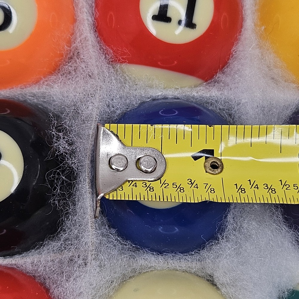 Mini Pool Balls And Triangle