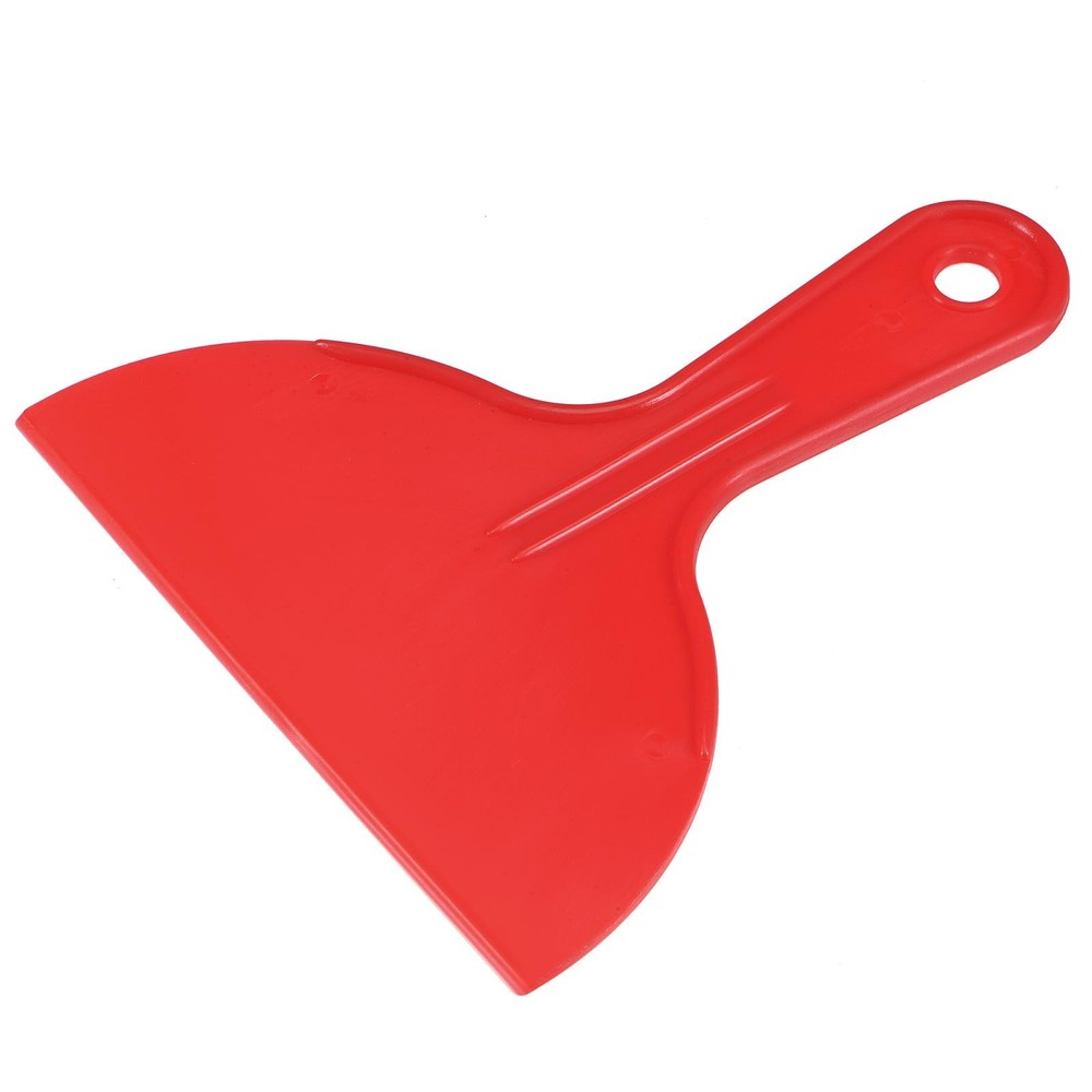 Putty Scraper 6" ABS Plastic Spatula Drywall Patch Repair Spreader Red 2Pcs
