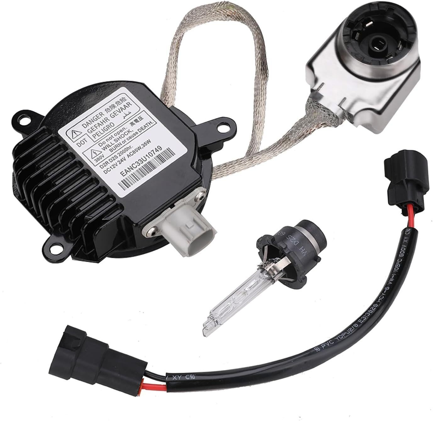 For 2007-2015 Infiniti G35 G37 Q40 Q50 Xenon Ballast Igniter HID D2S Bulb Kit