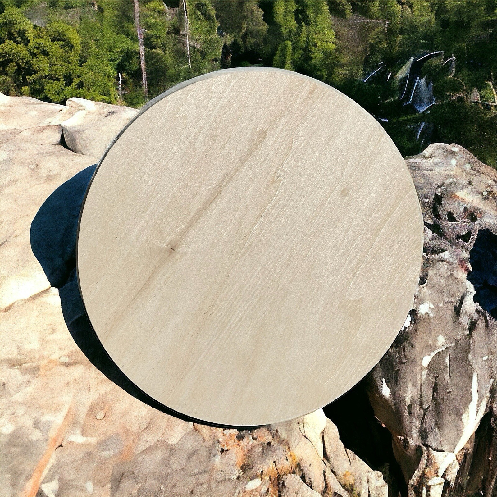 Unfinished Any Size Up To 40” CNC Cut Birch Wood Circle