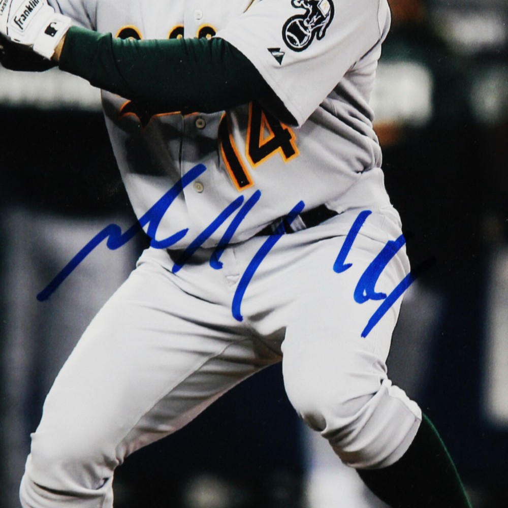 Mark Ellis Signed Jersey Display A's - COA JSA
