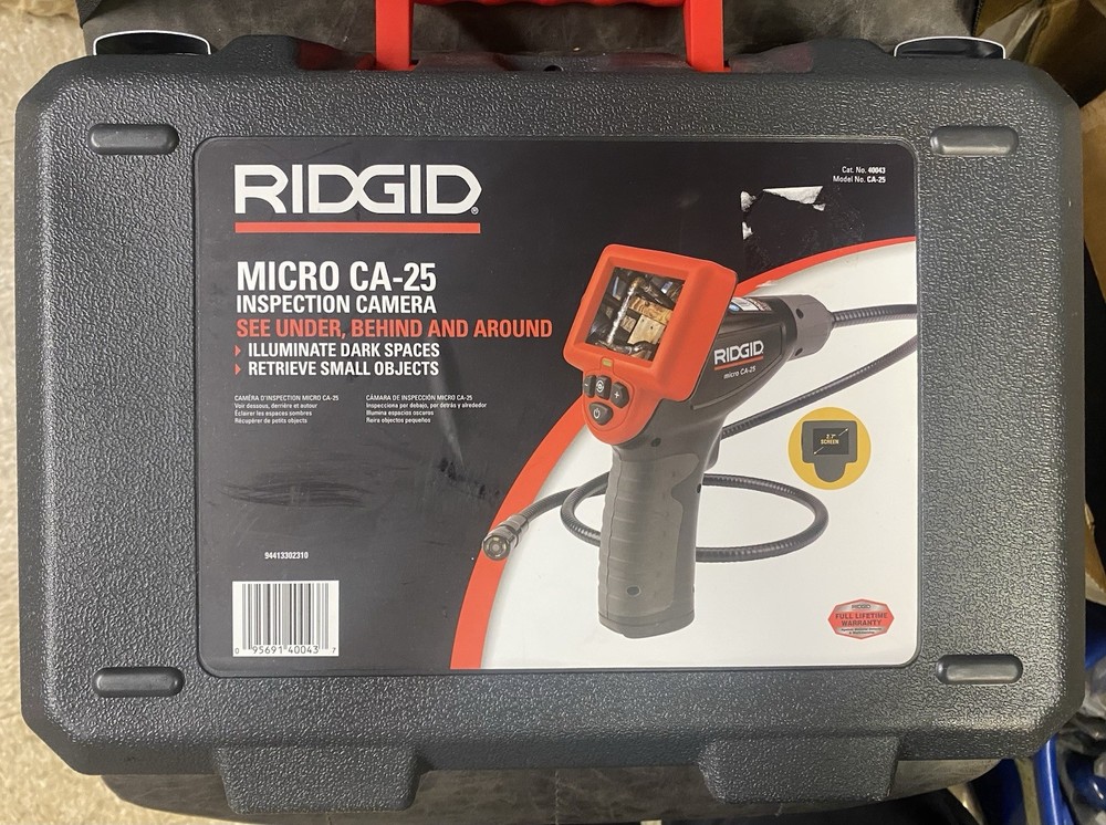 RIDGID CA-25 Micro Visual Inspection & Diagnostic Handheld Camera