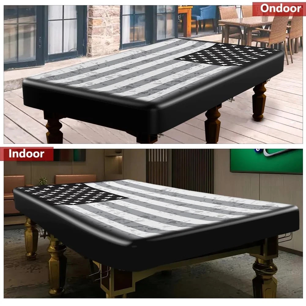 Pool Table Cover 8ft,Billiard Table Covers Waterproof Custom Tablecloth Dust ...